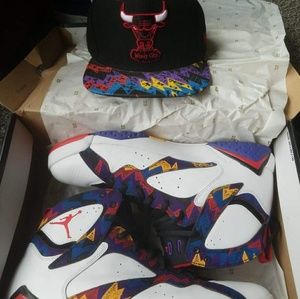 Jordan 7 Nothing But Net With Matching Snapback